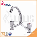 Kitchen appliance two holes chrome polished china kitchen faucet